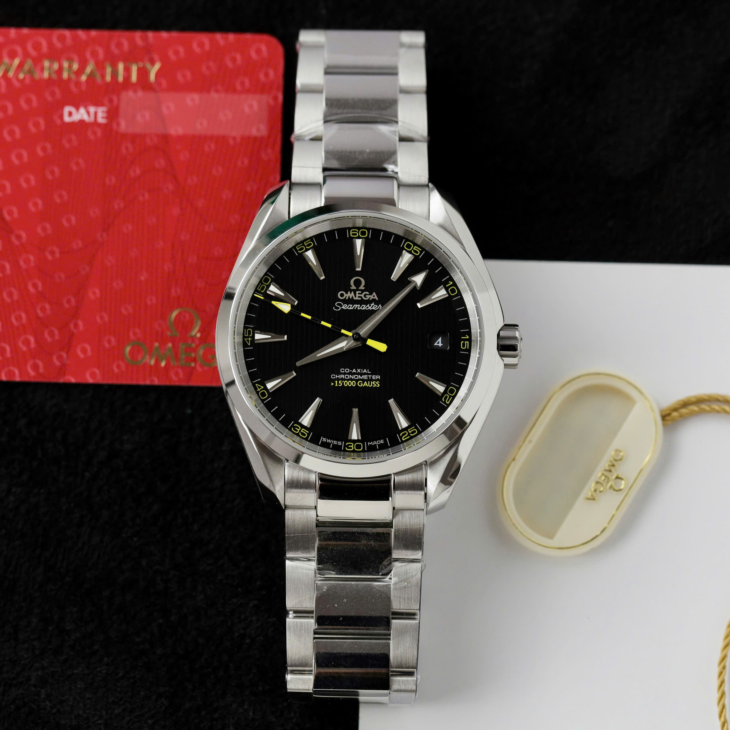 Omega Seamaster Aqua Terra Good Imitation Watches Black Dial VS Factory 42mm (10)