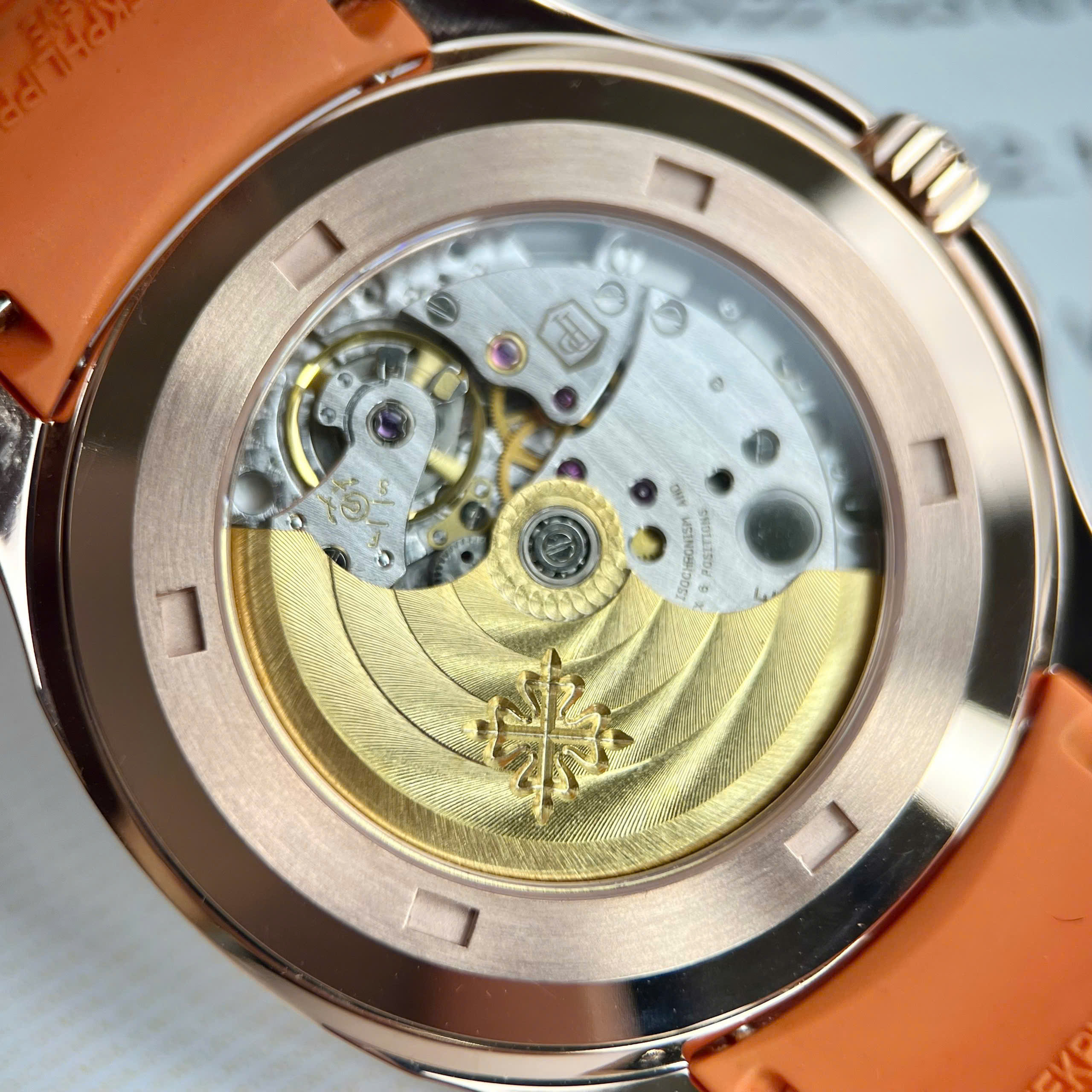 Patek Philippe Aquanaut 5167R Best Quality Replica Watches 18K Gold Wrapped Brown Chocolate Dial 3K Factory 40mm (4)