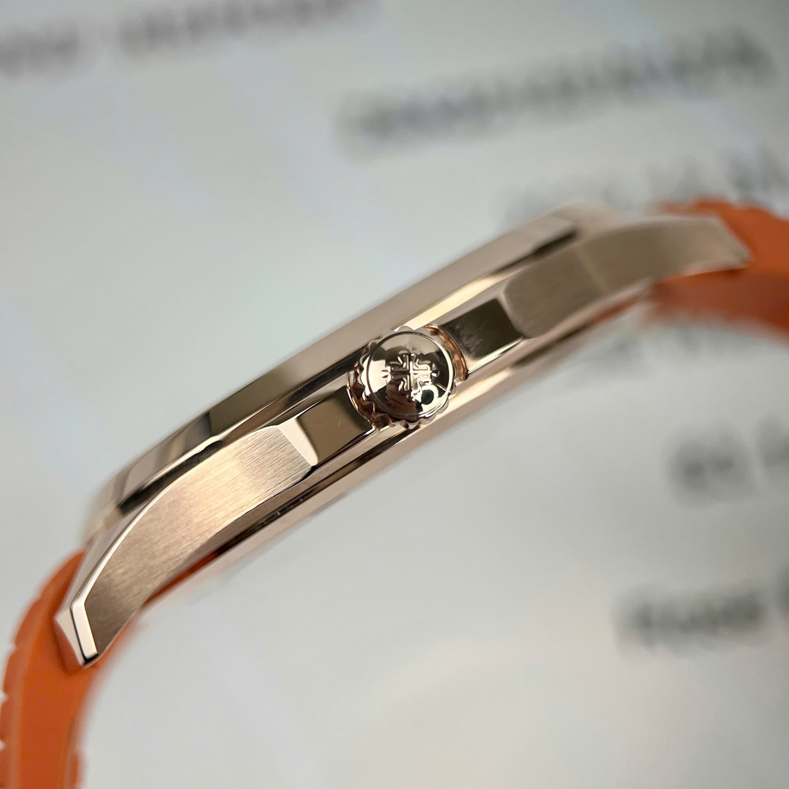 Patek Philippe Aquanaut 5167R Best Quality Replica Watches 18K Gold Wrapped Brown Chocolate Dial 3K Factory 40mm (5)