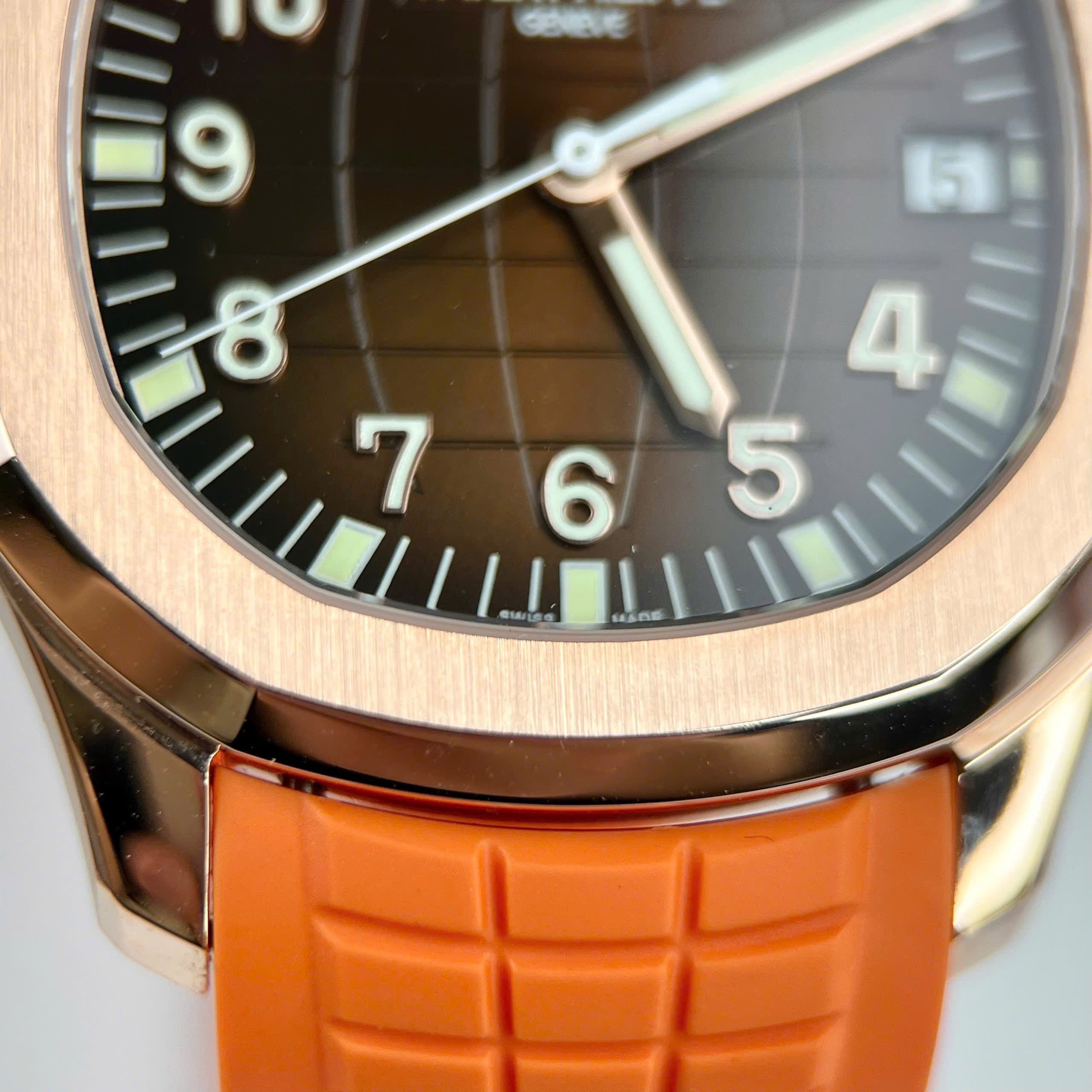 Patek Philippe Aquanaut 5167R Best Quality Replica Watches 18K Gold Wrapped Brown Chocolate Dial 3K Factory 40mm (6)