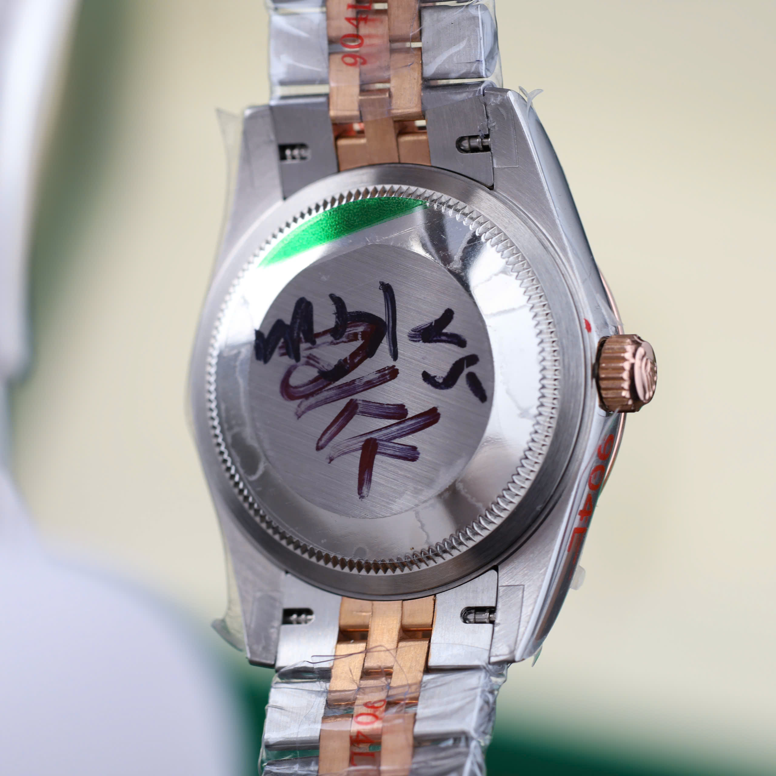 Rolex DateJust Best Quality Replica Watches Gold 18K Wrapped Brown Chocolate Dial GM Factory 40mm (6)