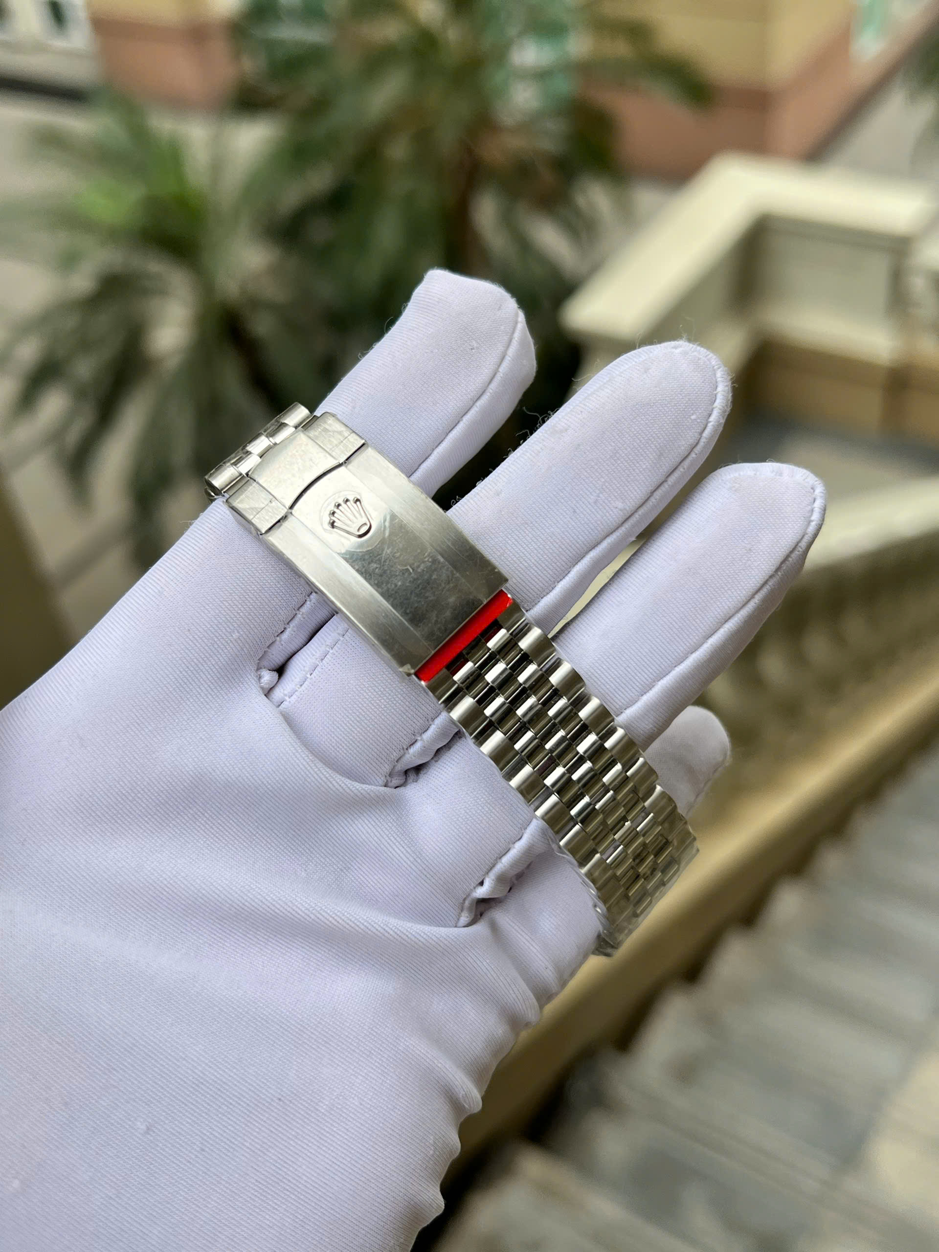 Rolex DateJust Imitation Watches Mother Of Pearl Dial Diamond Moissanie Hours Clean Factory 40mm (2)