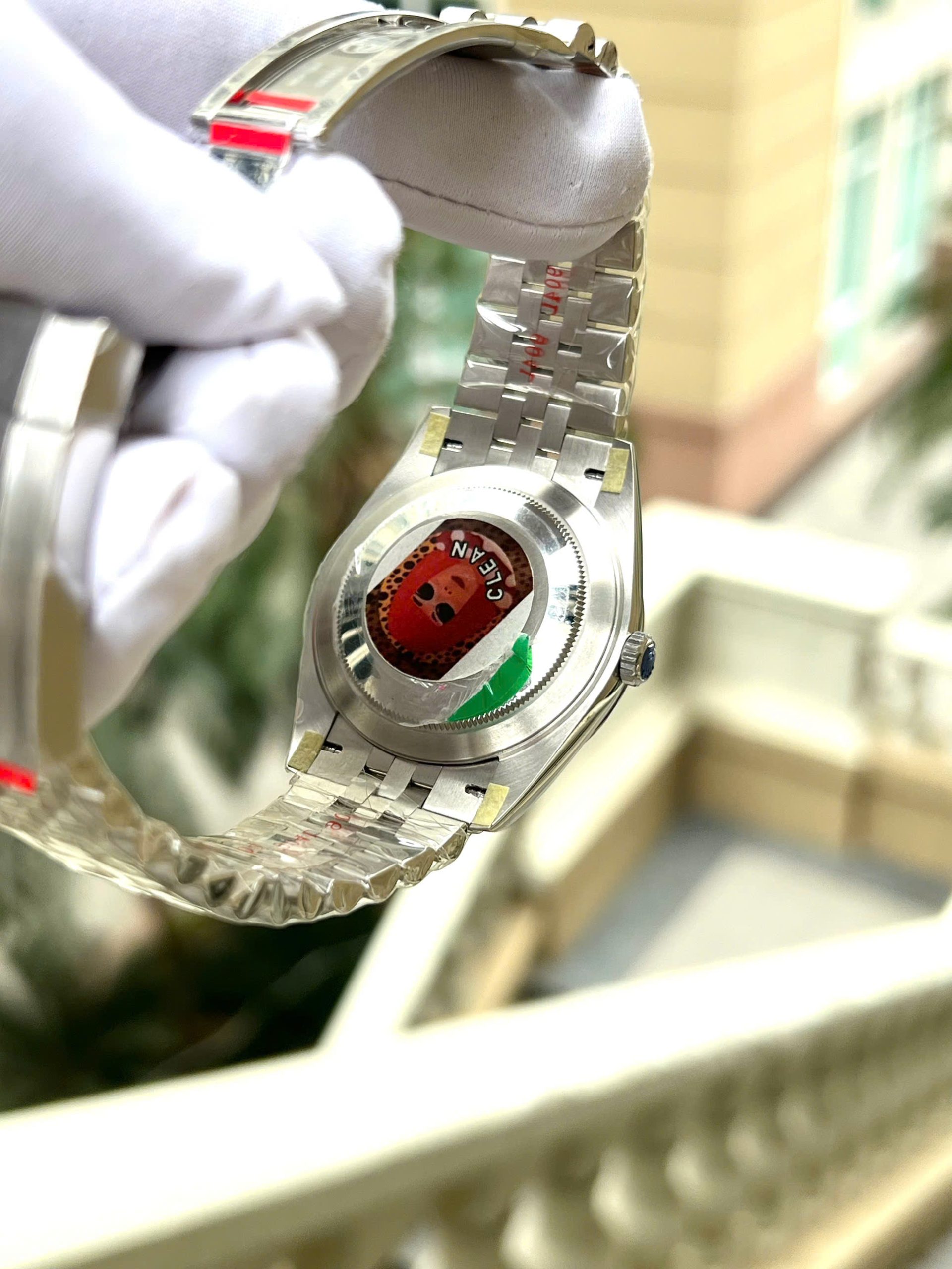 Rolex DateJust Imitation Watches Mother Of Pearl Dial Diamond Moissanie Hours Clean Factory 40mm (3)