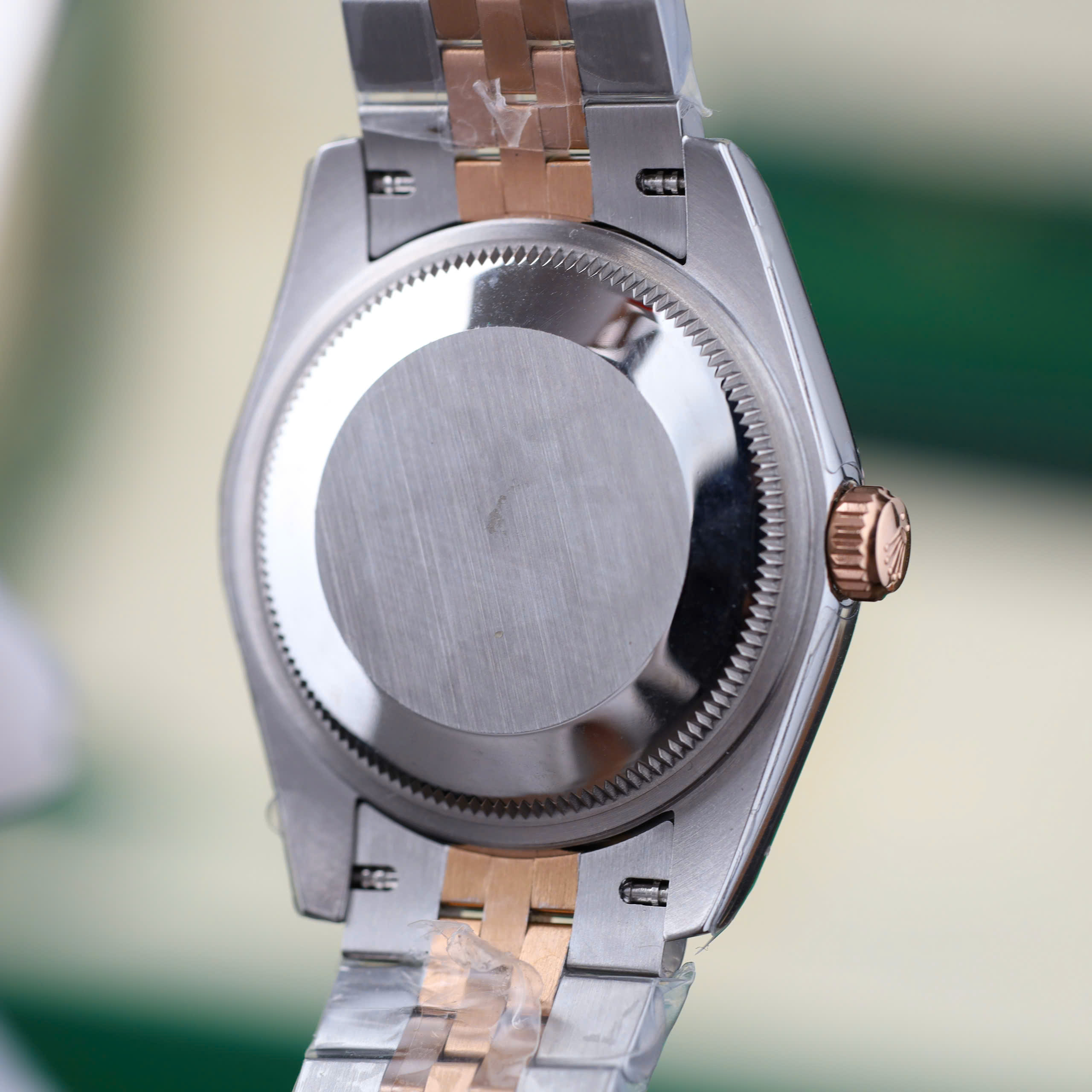 Rolex DateJust Lady Best Quality Replica Watches Mother Of Pearl Dial Moissanite Hours 31mm (4)