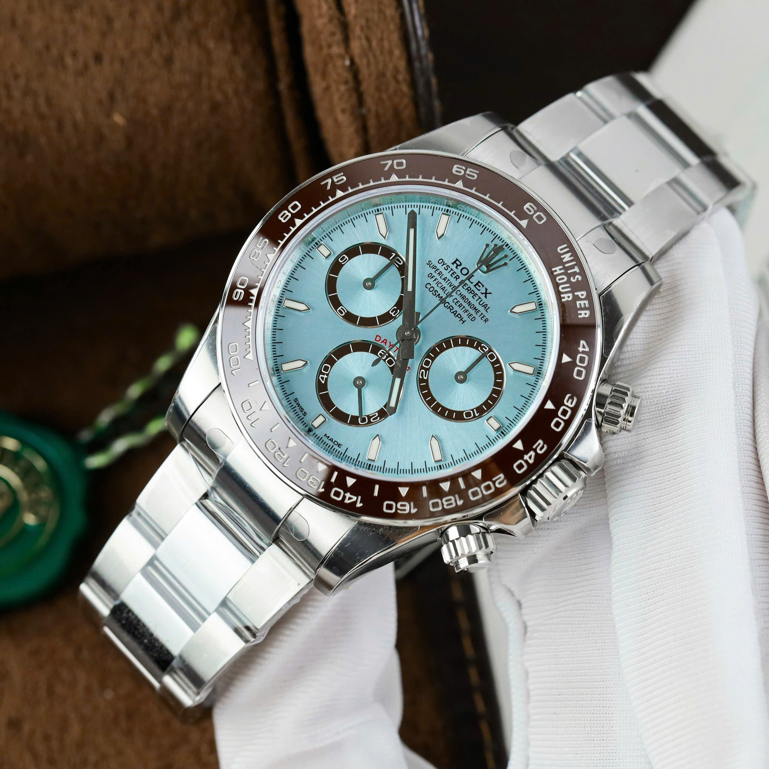 Rolex Daytona 116506 Best Replica Quality Watch Ice Blue Dial Automatic VS Factory 40mm (7)