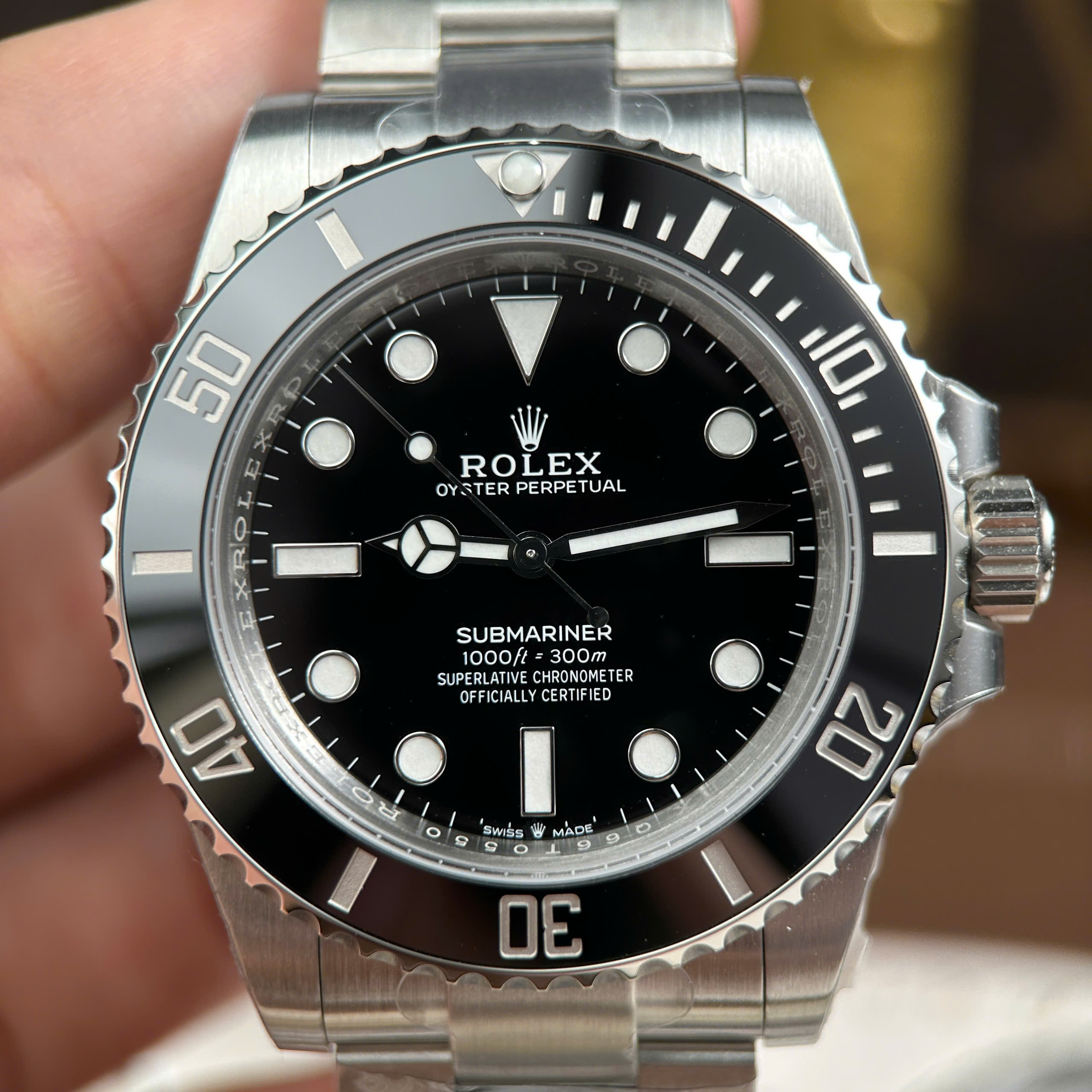 Rolex Submariner No Date 124060 Good Imitation Black Dial Stainless Steel 904L VS Factory 41mm (13)