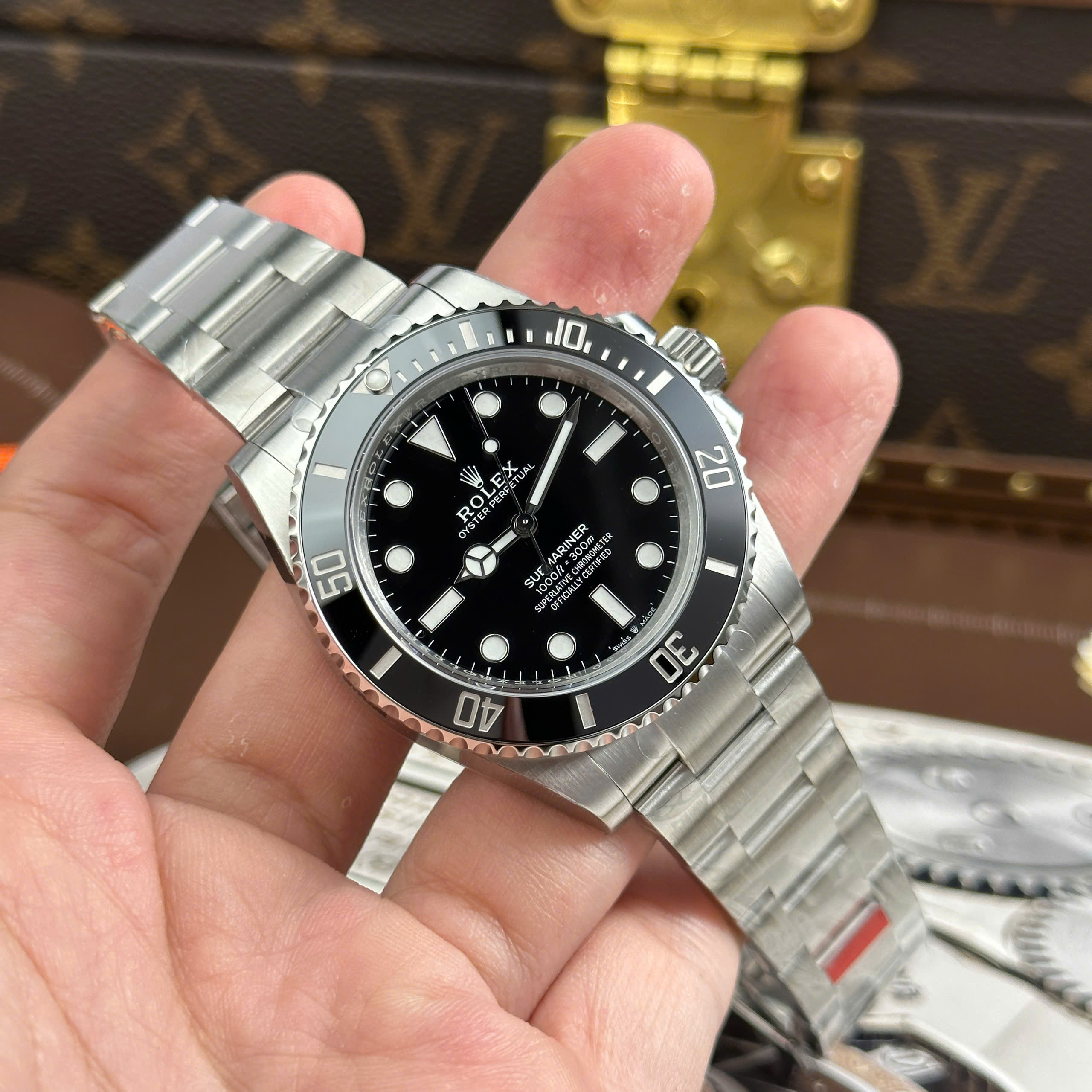 Rolex Submariner No Date 124060 Good Imitation Black Dial Stainless Steel 904L VS Factory 41mm (15)