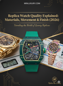 Replica Watch Quality Explained Materials, Movement & Finish